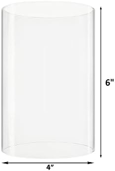 CYS EXCEL 4 H 6 Clear Hurricane Candleholder