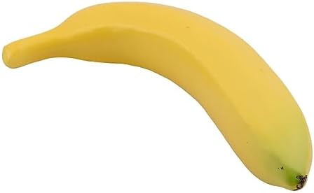 HONUTIGE Artificial Bananas 4Pcs Lifelike Fake Fruit Decor