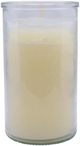Blessed Beeswax Candle with Purple Scapular for Three Days of Darkness