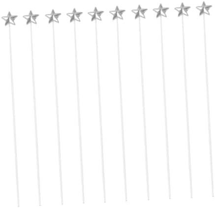 50pcs Five-Pointed Star Cake Toppers for Birthday Celebrations