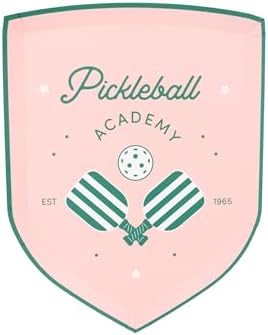 Bonjour Fete Pickleball Themed Plates
