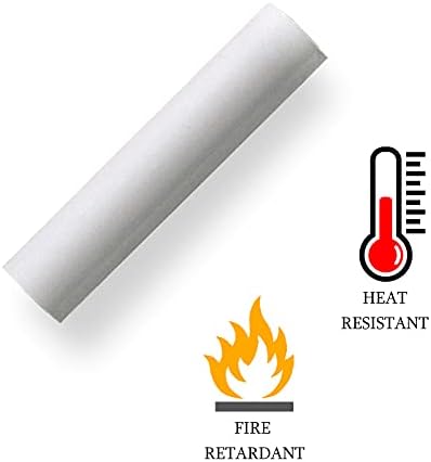 Ciata 12 Pack White 24 Inch Plastic Candle Covers