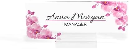 Acrylic Desk Name Plate Work Decor - ARTSWAVE 1
