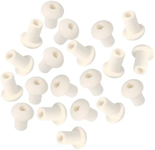 20Pcs Ceramic Oil Lamp Wick Holders