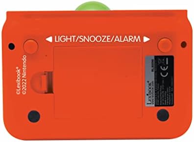 LEXiBOOK Super Mario Yoshi Nightlight Alarm Clock