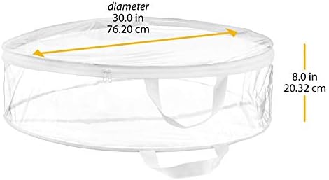 Whitmor Clear Everyday Wreath Bag 1