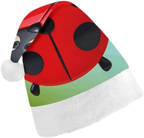 Santa Hat Red Ladybug Christmas Party Headwear