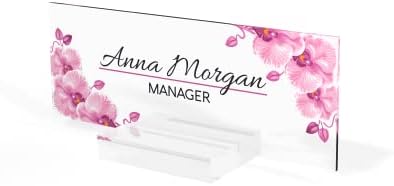 Acrylic Desk Name Plate Work Decor - ARTSWAVE 1