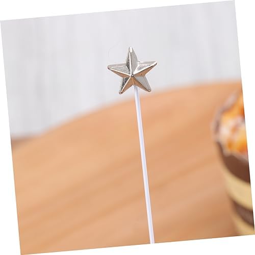 50pcs Five-Pointed Star Cake Toppers for Birthday Celebrations