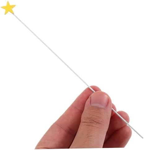 Yardwe 100Pcs Gold Star Cake Toppers Reusable Decorations
