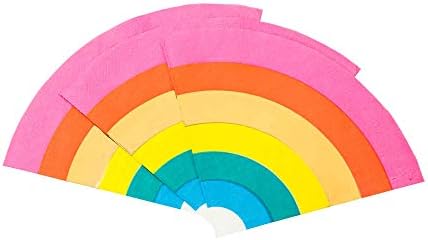 Talking Tables Rainbow Shaped Napkins Pack of 16 Gold