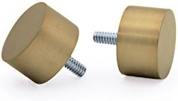 Ivilon Drapery Curtain Rod 1 Inch Warm Gold