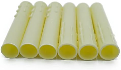 Cream Fiber Drip Candelabra Base 5 Inch Candle Covers Set of Six