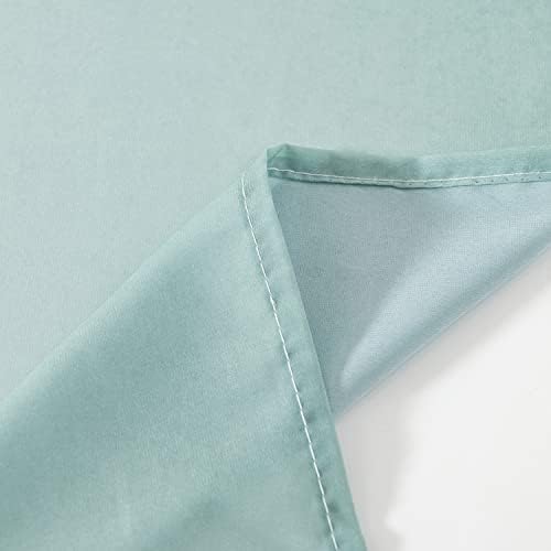 NAPEARL Ombre Window Scarf Valance Green 144 Inches