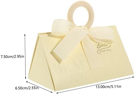Anneome Elegant Wedding Candy Boxes 20 Pack Snack Boxes Bowknot Design