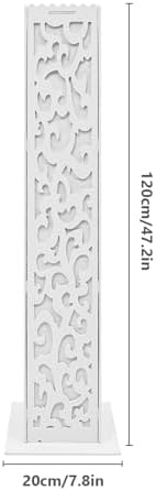 8PCS White Wedding Columns and Pillars with Engraved Roman Design