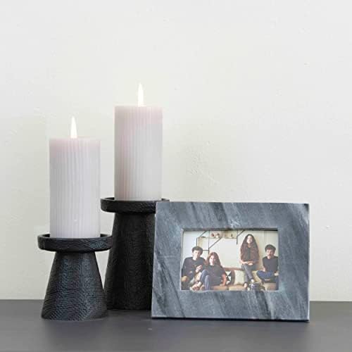 Main Mesa Stoneware Candleholder Set of 2