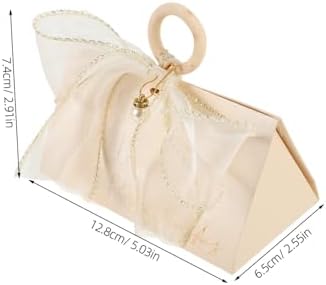 FOMIYES 10pcs Wedding Favor Boxes with Handles