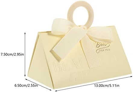 20pcs Elegant Triangle Candy Boxes for Valentines Day and Wedding Favors