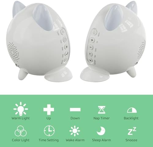 Toddlers Sleep Training Clock with Night Light and Nap Timer