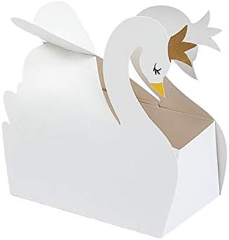 Fun Express Sweet Swan Treat Favor Box Set of 12