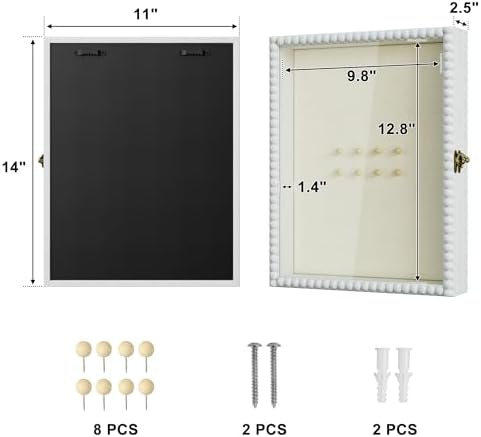 Love-KANKEI Shadow Box Frame 11x14 White