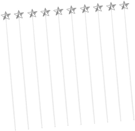 PRETYZOOM Birthday Cake Toppers 50 Pcs Decorative Party Supplies