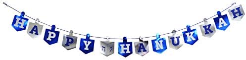 Happy Hanukkah Banner 5 Feet Long