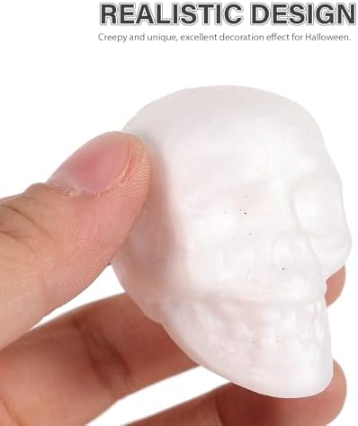 Mini Foam Skulls 25pcs Halloween Decorations