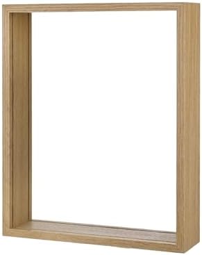 1-Pack Dried Flower Frame 8x10 Inch Double Acrylic Floating Display