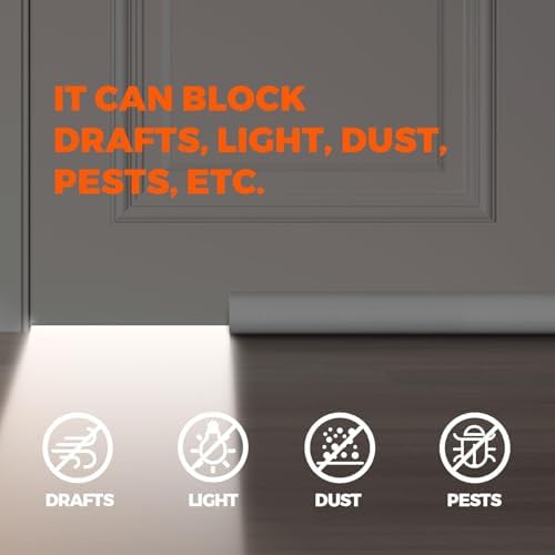 Holikme Adjustable Door Sweep Draft Stopper
