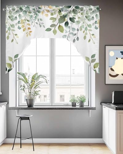 56x36 Inch Swag Valance for Windows