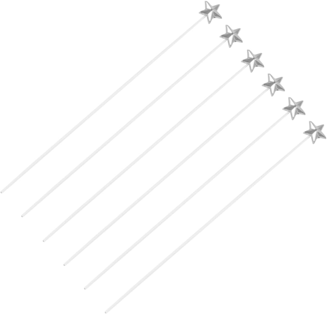 50pcs Five-Pointed Star Cake Toppers for Birthday Celebrations