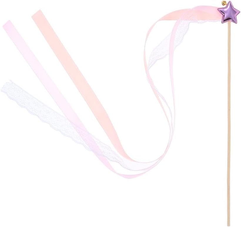 24 Pack Fairy Wands with Bells and Streamers