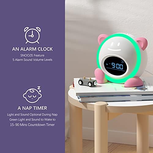 OK to Wake Clock for Kids with Night Light and Sound