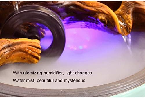 3 Tier Resin Fountain with Atomizing Humidifier and Automatic Pump