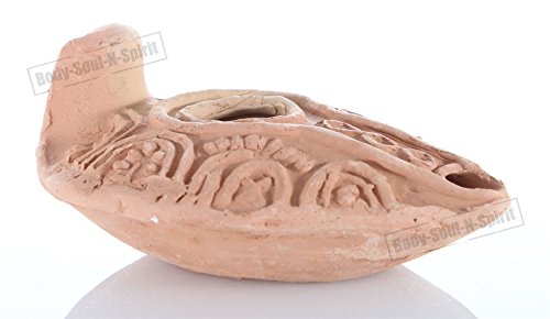 Lot of 7 Herodian Oil Lamps Ancient Biblical Replica