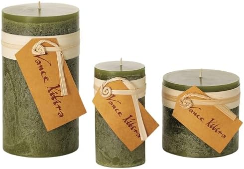 Sullivans Vance Kitira Set of 3 Pillar Candles