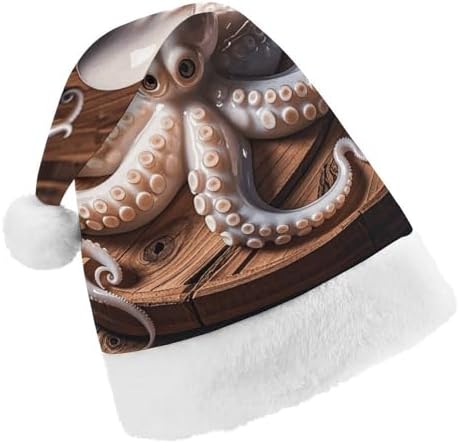 Santa Hat Octopus Christmas Headwear Party Hat