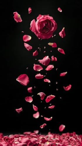 Natural Dried Rose Petals Party Confetti 12 Packs for Wedding and Events