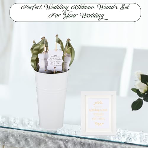 Baderke 103 Pcs Wedding Wands with Bells Set