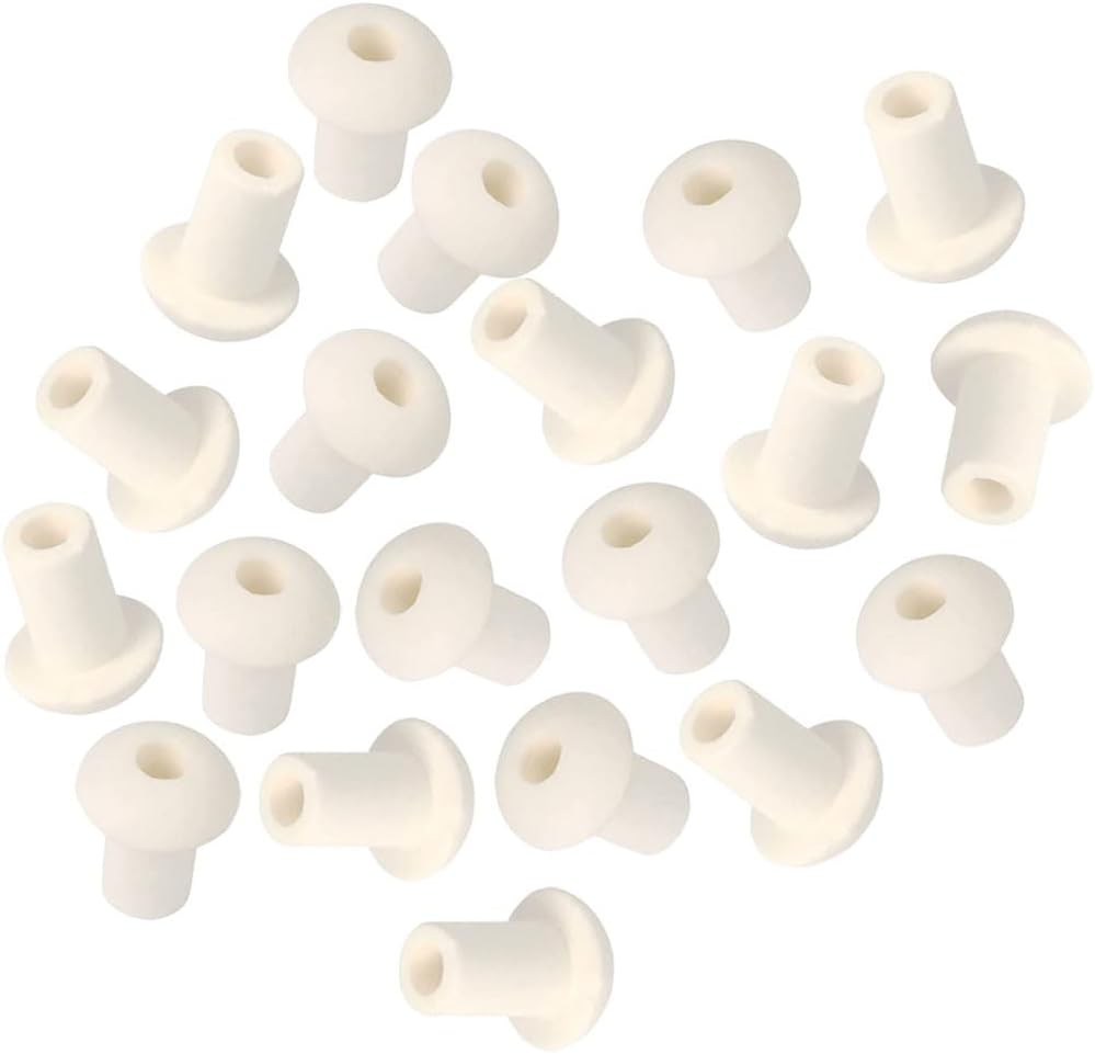 20Pcs Ceramic Oil Lamp Wick Holders