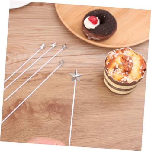 MERRYHAPY 50 Piece Star Cake Toppers for Birthday Baby Shower Wedding