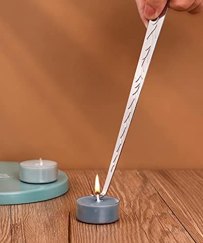 RONXS 3 in 1 Candle Wick Trimmer Set with Gift Package Silver