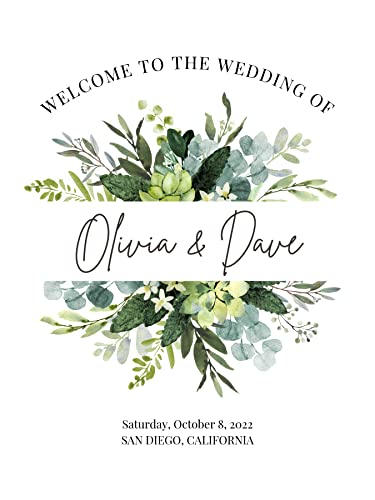 Social Stationery Wedding Program Fans Set of 100 Fully Assembled