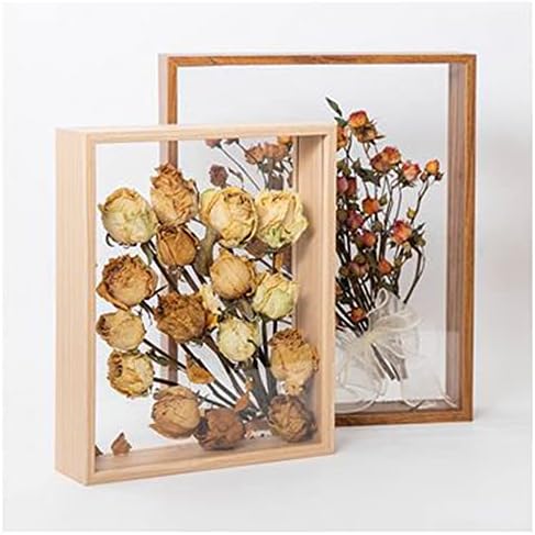 Wooden Dried Flower Photo Frame 8x10 Shadowbox Display