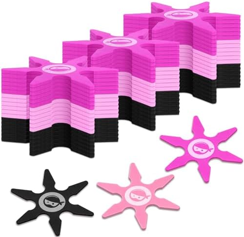 Chivao Ninja Foam Stars Party Favor Pack 24 Pcs