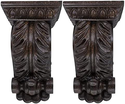 Meriville Chatecu Sconce Mahogany 2Pcs