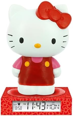 Hello Kitty Friends 3D Lamp with Alarm Clock and Date