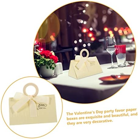 SOESFOUFU 20pcs Unique Wedding Candy Boxes for Party Favors
